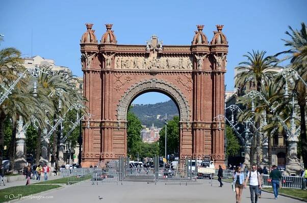 Arc de Triomf, Barcelona Spain