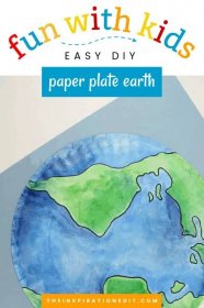 Paper Plate Earth Craft Kids Will Love · The Inspiration Edit