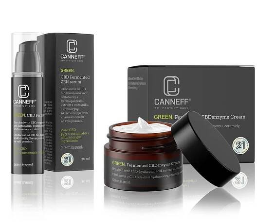 Sada CANNEFF® GREEN. Skin - small
