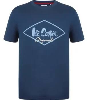 Pánské tričko Tričko Lee Cooper Vintage Blue 1032671 XL