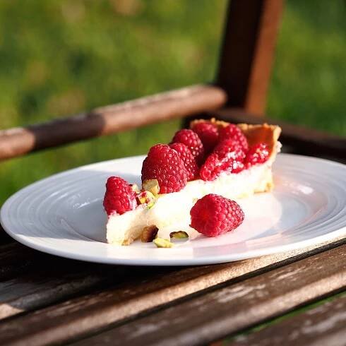 Malinový cheesecake z ricotty – laskominy od maryny