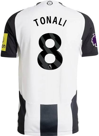 Sandro Tonali Newcastle 2024/25 Authentic Home Jersey by Adidas