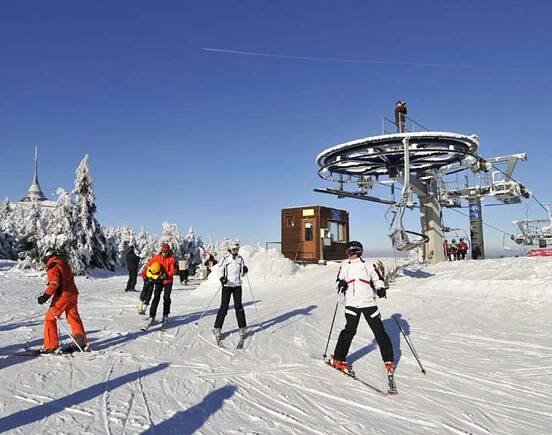 Ski areál Ještěd, lyžování Liberec - Hotel-Pension.cz