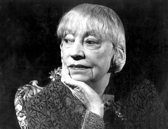 Photo of Asta Nielsen in 1966.