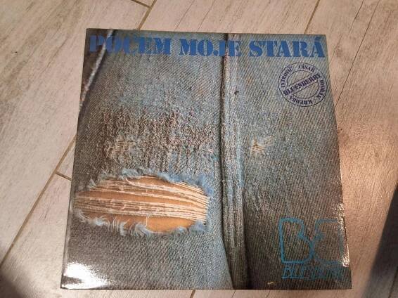 Lp deska, vinyl, Bluesberry, pocem moje stara, rok 1990