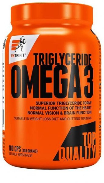Extrifit Omega 3 Triglyceride 100 kapslí