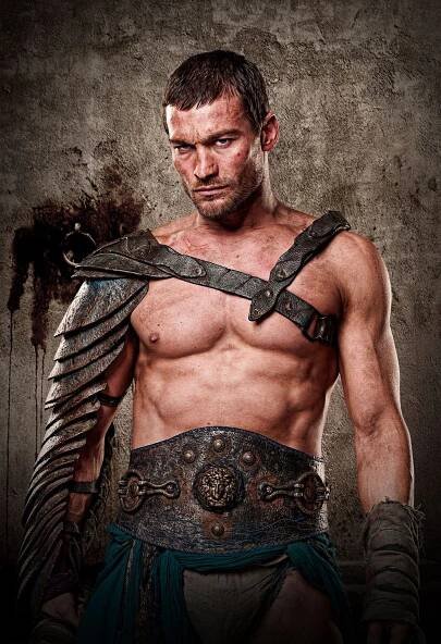 Andy Whitfield - Spartakus - Promo