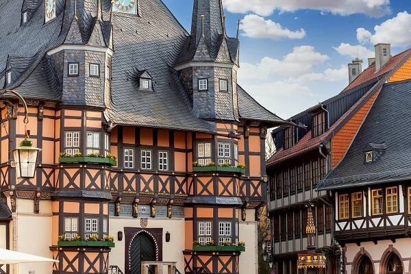 Rathaus Wernigerode im Harz als beliebte Sehenswürdigkeit