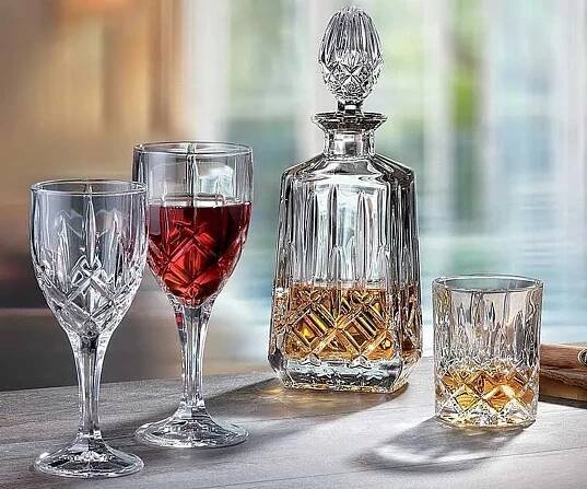 Crystal Bohemia SHEFFIELD whisky set (1+6)