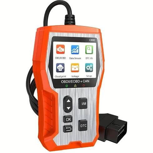   scanner diagnostic tool check engine code reader   scanner with reset mode 6 mode 8 i m readiness   engine light car diagnostic scan tool for all obdii car   Product details 8