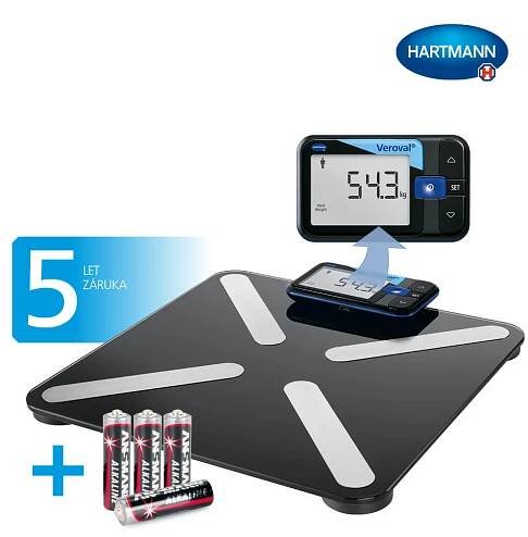 Soutěž o Hartmann Veroval inteligentní osobní digitální váhu