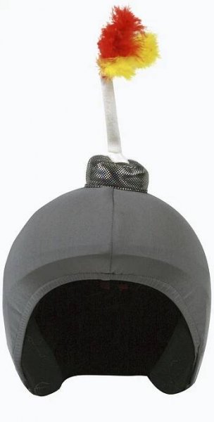 Návlek na přilbu COOLCASC Bomb šedý S068