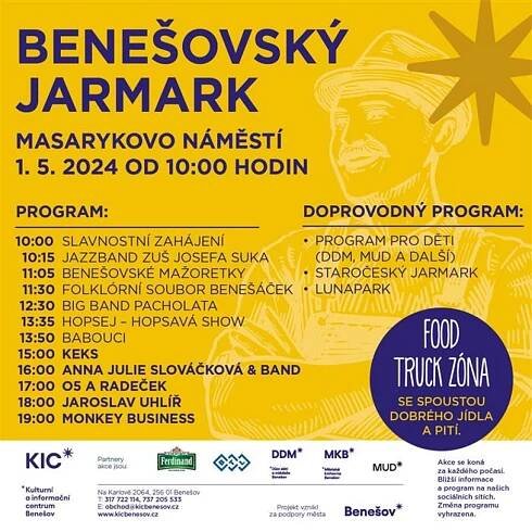 Benešovský jarmark - oblíbenou pouť doplní skvělé jídlo a pití | Kurzy.cz
