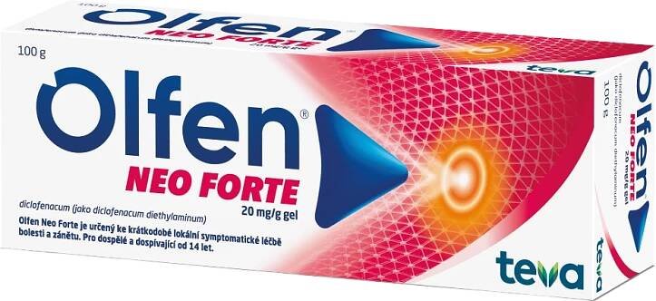 Olfen Neo Forte, 20mg/ g gel, 100 g