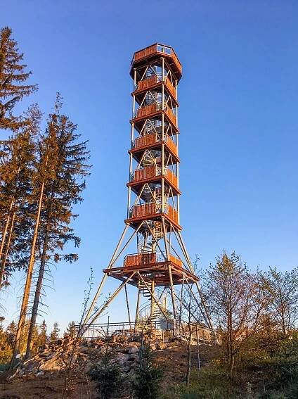 Rozhledna Feistův kopec - Olešnice v Orlických horách, Orlické hory a Podorlicko | Regiontourist.cz