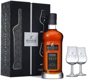 Reviseur VSOP Single Estate Cognac + dárkové balení se 2 skleničkami 0,7l 40% Quality Drinks | alkohol eshop | rum | whisky