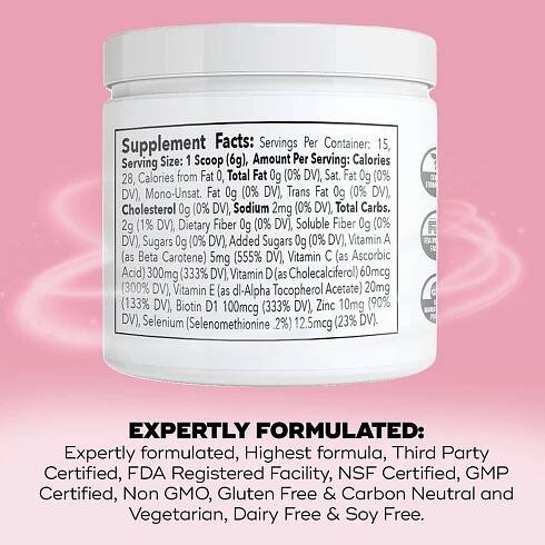 Collagen Plus + with Hyaluronic Acid, MSM, and CoQ10