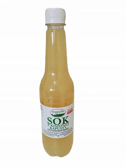 Šťáva z kysaného zelí nepasterizovaná přírodní bez konzervačních látek 500 ml Značka ostatní