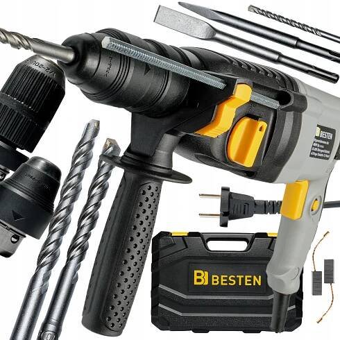 PŘÍKLEPOVÁ VRTAČKA VRTACÍ KLADIVO 2500W VRTAČKA S PŘÍKLEPEM PŘÍKLEPOVÉ KLADIVO SDS+