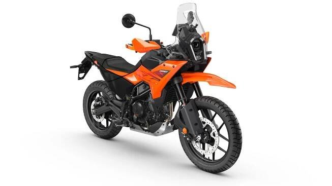 KTM 390 Adventure X (orange, white)