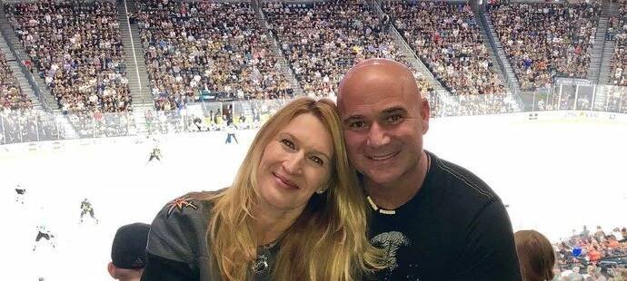 Slavný manželský pár Andre Agassi a Steffi Grafová