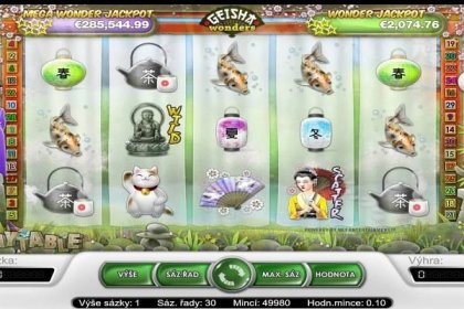 Hra automatu Geisha Wonders online zdarma