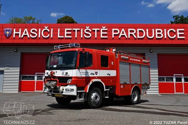 VHJ letiště Pardubice - RZA - MB Atego 1328 - TECHNIKAIZS.cz