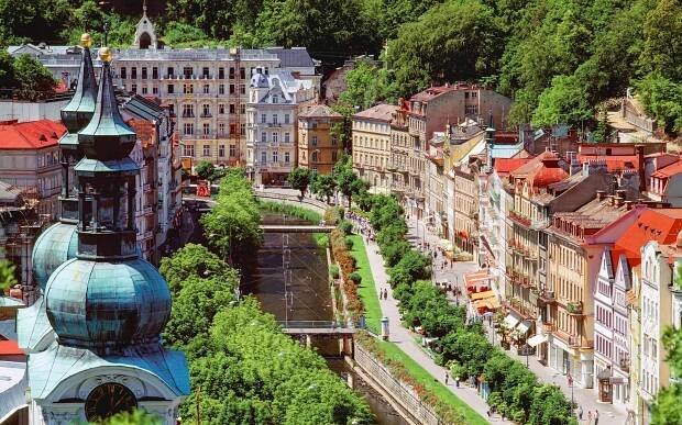 The colourful Czech spa town that rivals Bath