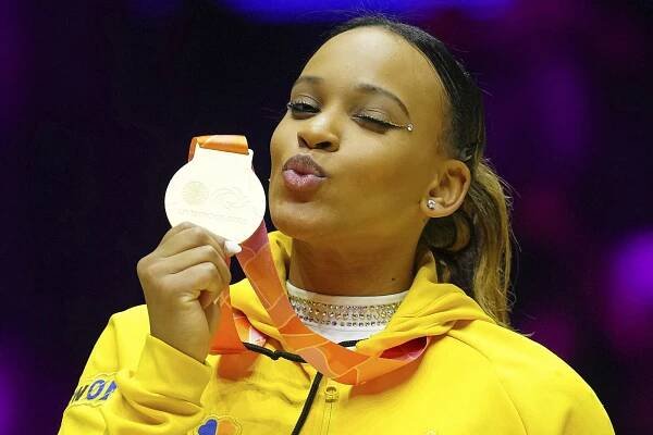 Andradeová jako první Brazilka vyhrála gymnastický víceboj na MS
