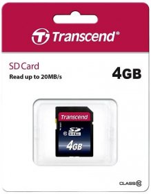 Transcend Premium karta SDHC 4 GB Class 10 