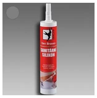stavební silikon Sanitární silikon šedý 280ml