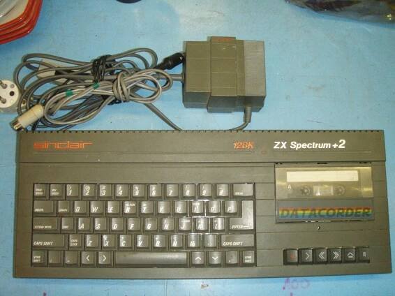 Sinclair ZX Spectrum 128k včetně green monitoru - Počítače a hry