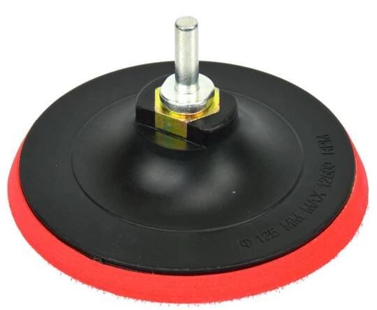 Brusný leštící kotouč pro brusku vrtačku 125mm s adaptérem G00322 - Nářadí
