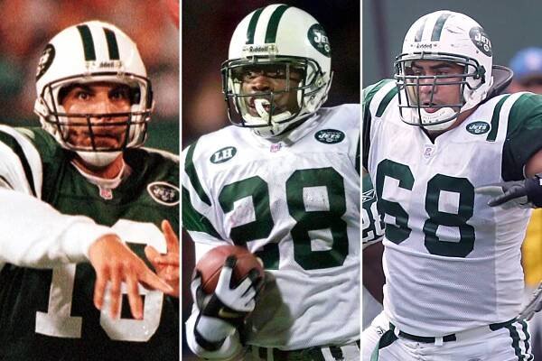 Vinny Testaverde, Curtis Martin and Kevin Mawae rank among the best free-agent signings in New York Jets history.
