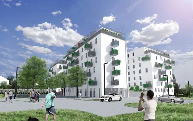 Bytové domy - Rezidenční park Nová Wolkerova v Olomouci - reference Porotherm (Wienerberger)