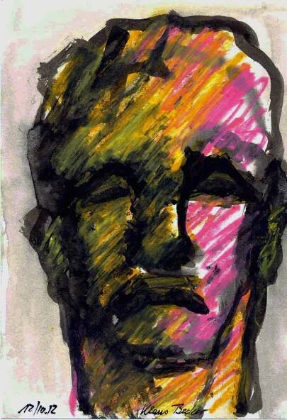 Klaus Becker – Watercolour – Rom – 1