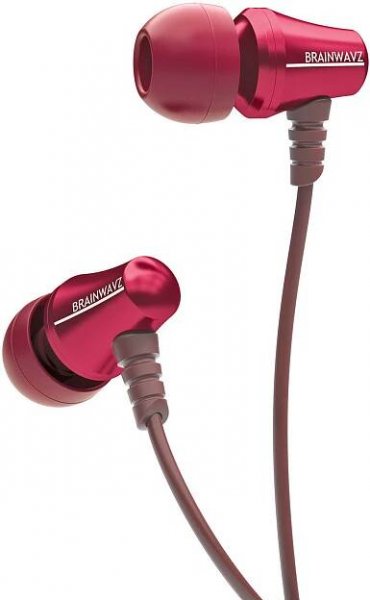 Standardní sluchátka do uší: Brainwavz Jive Noise Isolating In-Ear Earphone with Mic/Remote Red