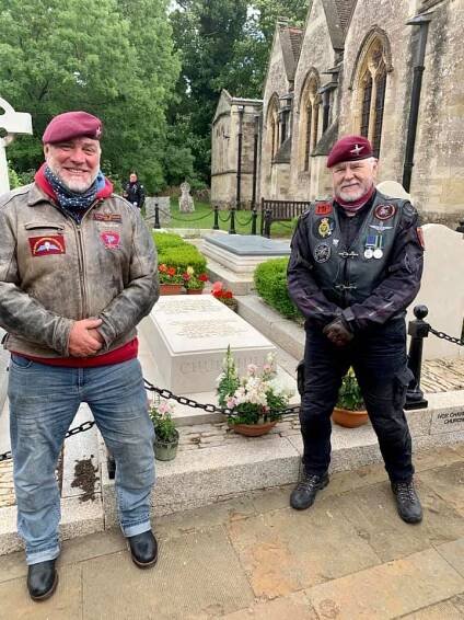 Jack Hawkins leads the way !! – AIRBORNE FORCES RIDERS