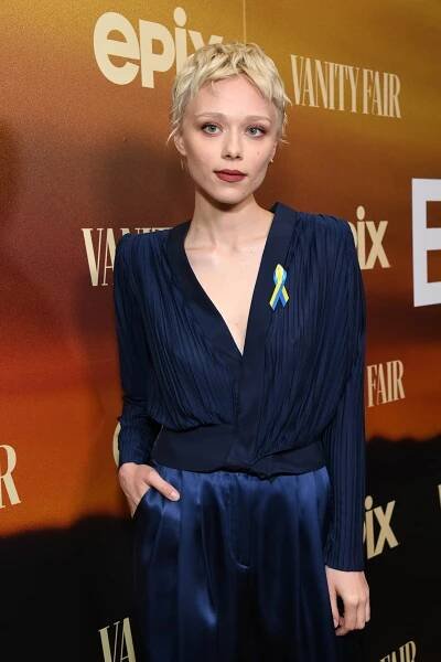 Ivanna Sakhno at an event for Billy the Kid (2022)