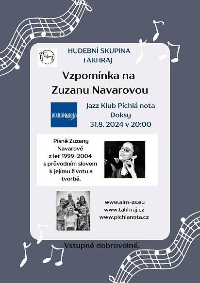 Vzpomínka na Zuzanu Navarovou a její písně, Doksy