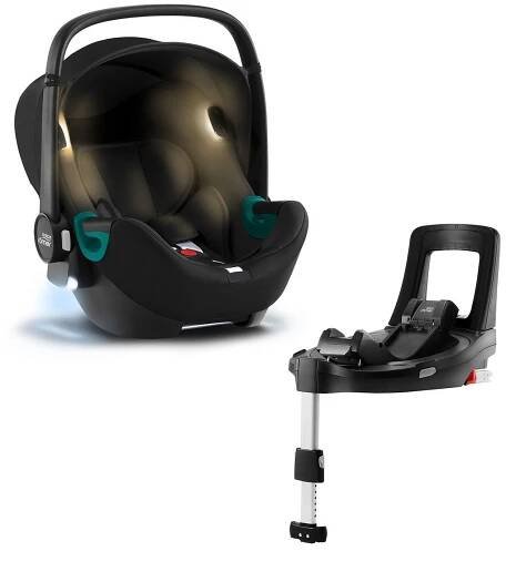 Britax Römer Set Autosedačka Baby-Safe iSense + Baby-Safe iSense Flex Base - Space Black | DetskyDum.cz