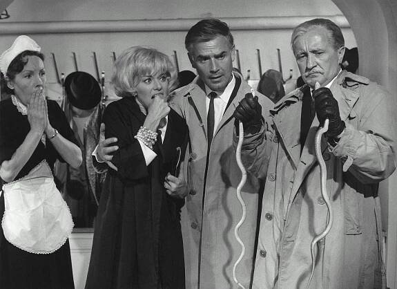 Záhadný Hektor - Z filmu - Sophie Hardy, Joachim Fuchsberger, Siegfried Lowitz