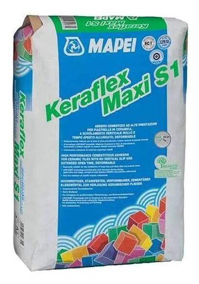 Mapei Keraflex Maxi S1 Lepidlo flexibilní šedé, 25 kg (C2TE S1)
