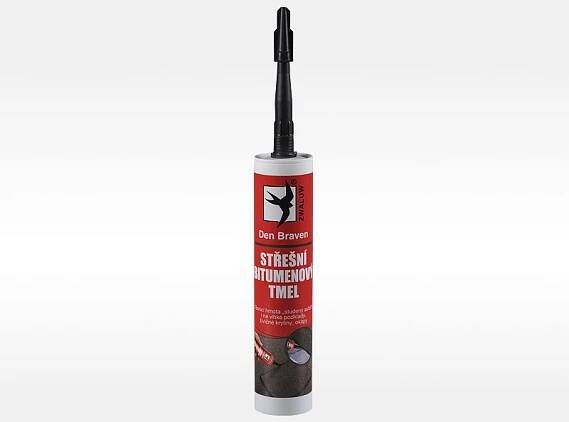 Den Braven střešní bitumenový tmel 310g černý