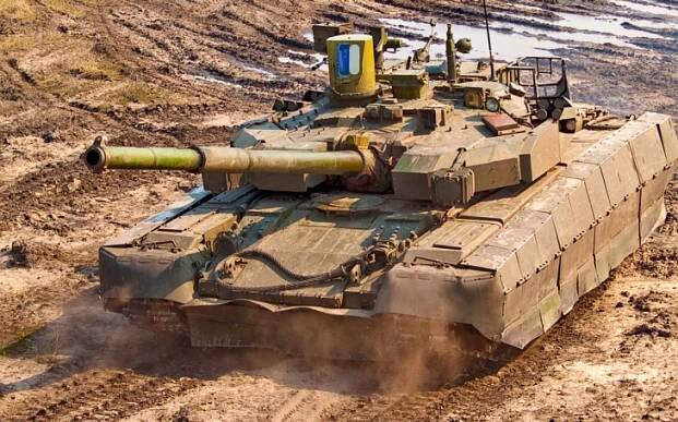 ERA Dupelt s vysoce výbušnou náplní HEAT a nezničitelné ukrajinské T-84