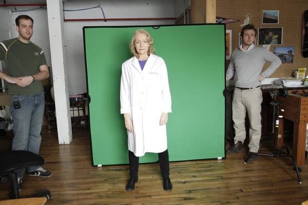 Actress Rosemary Dunsmore, Green Screen Shooting | Guidestones Web Series