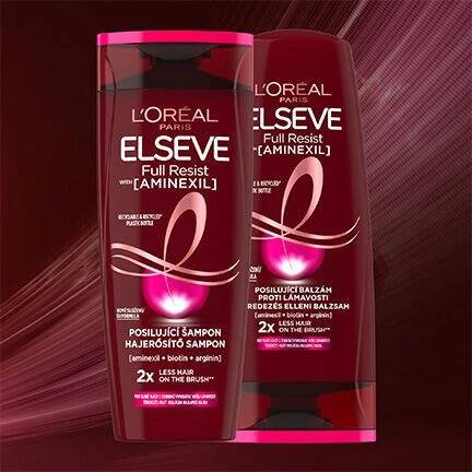 L'Oréal Paris Elseve Full Resist posilující šampon na oslabené vlasy, 400 ml | Internetová drogerie Hebe