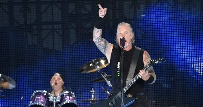 Metallica zahrála v Praze Morriconeho i Jožina. Poslechnout si ji přišlo na 70 tisíc fanoušků