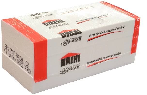 Bachl Fasádní polystyren EPS 70F 100 mm; 0,5 m2; bílý
