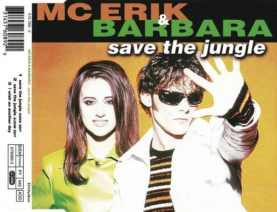 1. MC Erik & Barbara – Save The Jungle, CD, Single
